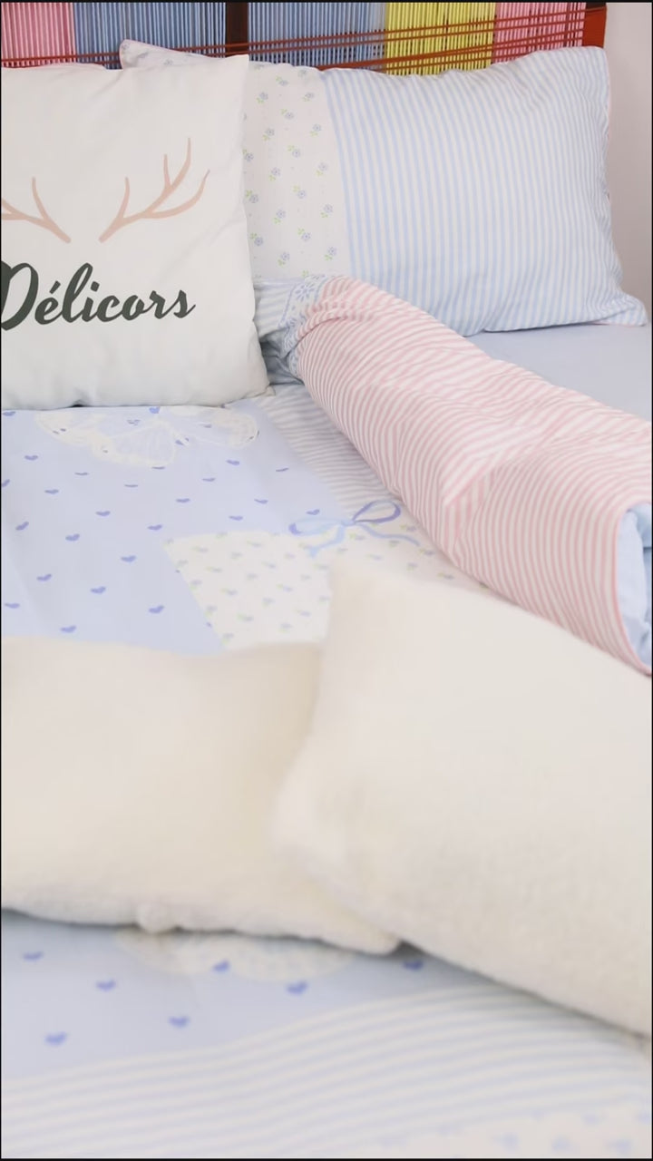 Love Patch Dream Bedding Set - Delicors