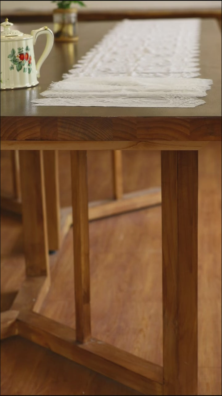 French Lace Table Runner
