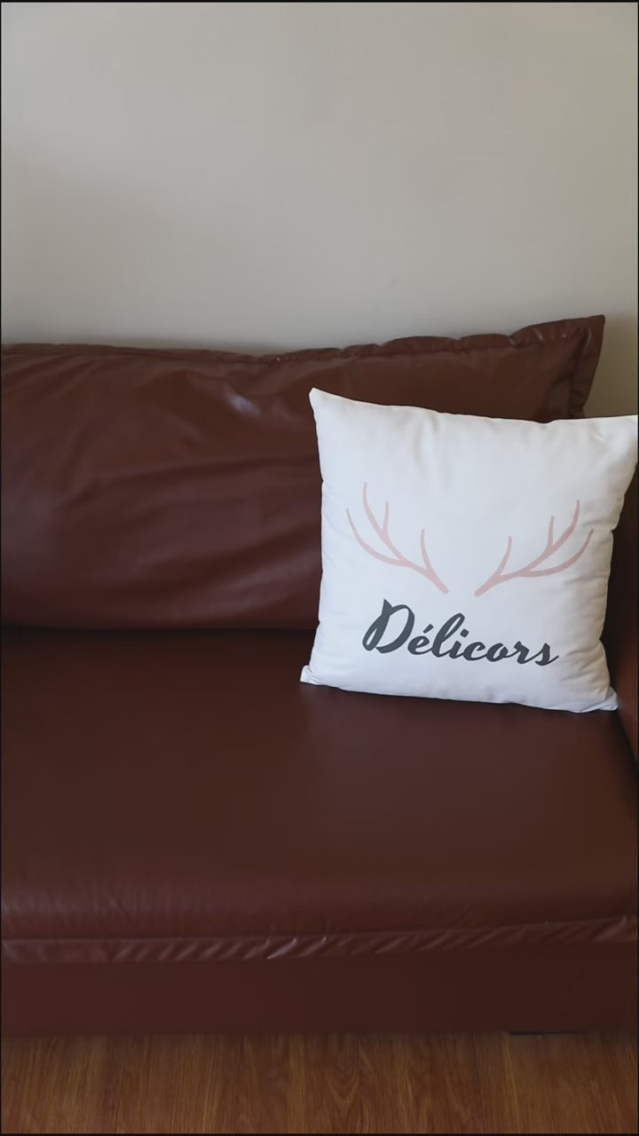 Garden Bloom Cushion CreamTulip - Delicors