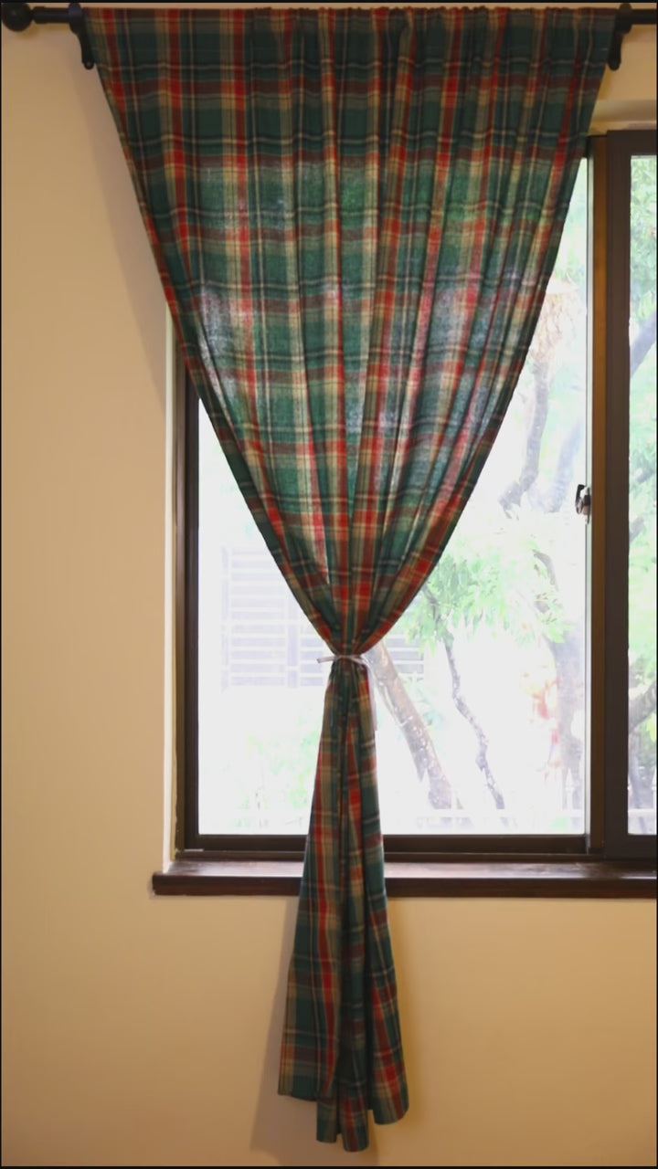 Rural Tartan Curtain