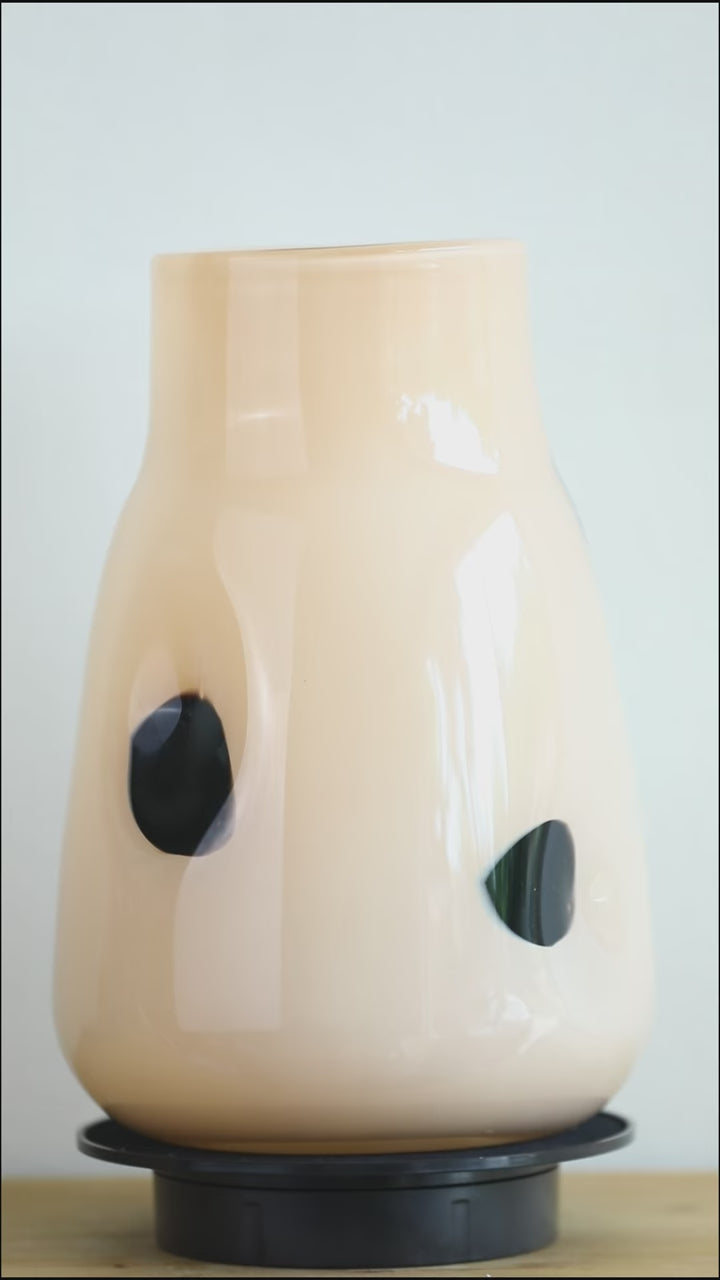 Spotted Charm Glass Vase - Delicors