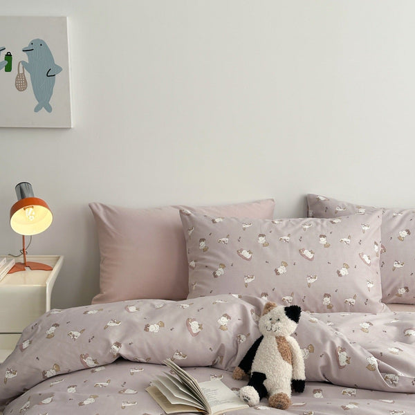 Purr - fect Cat Dreams Bedding Set - Bedding - Delicors