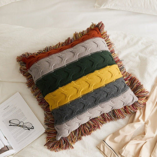 Radiance Cable Knit Cushion -- Delicors