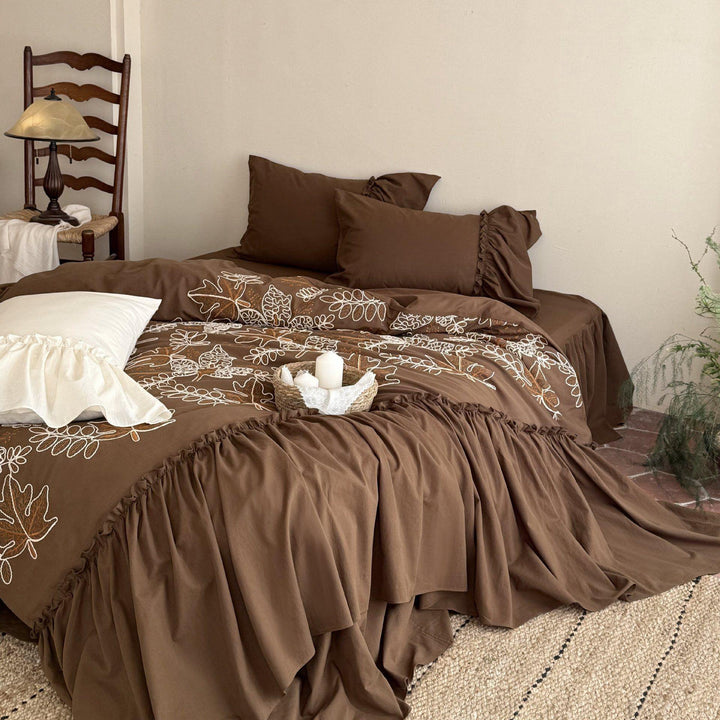 Autumn Roasted Chestnut Bedding Set