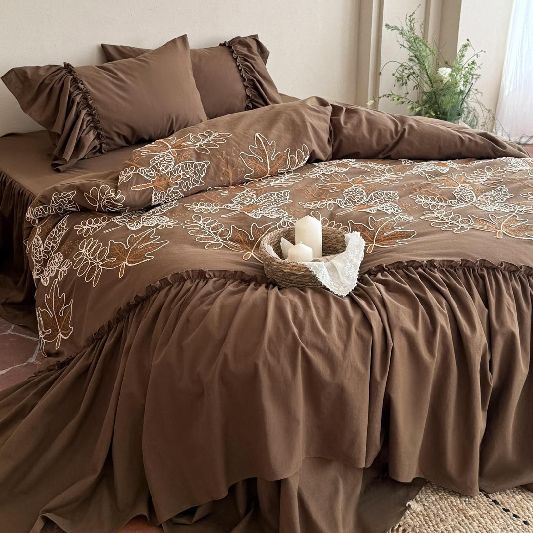 Autumn Roasted Chestnut Bedding Set