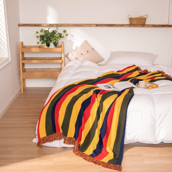 Retro QuadTone Blanket - Throw - Delicors