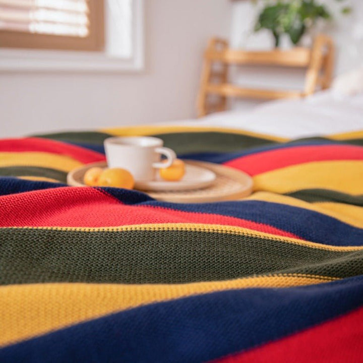 Retro QuadTone Blanket - Throw - Delicors