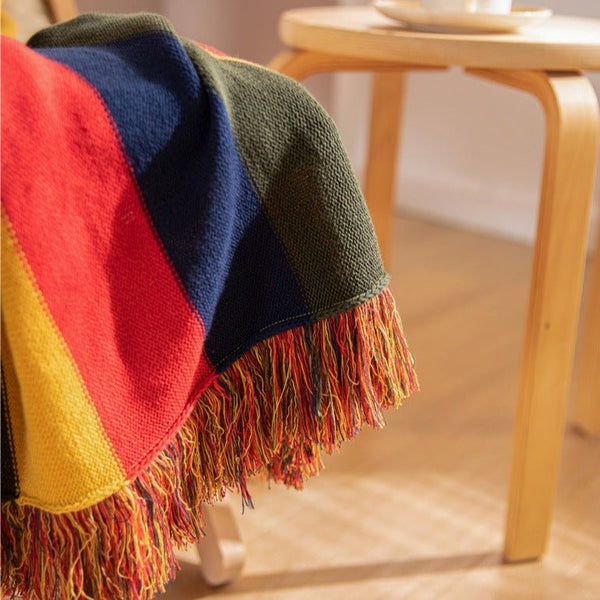 Retro QuadTone Blanket - Throw - Delicors