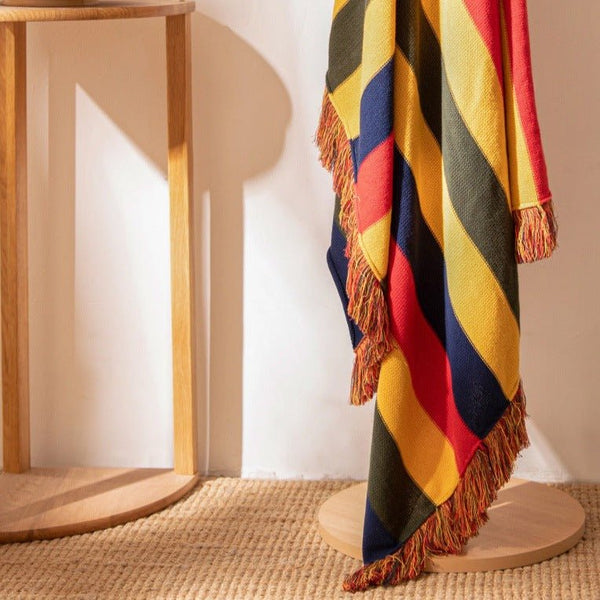 Retro QuadTone Blanket - Throw - Delicors