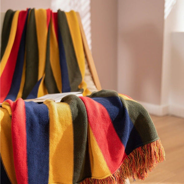 Retro QuadTone Blanket - Throw - Delicors