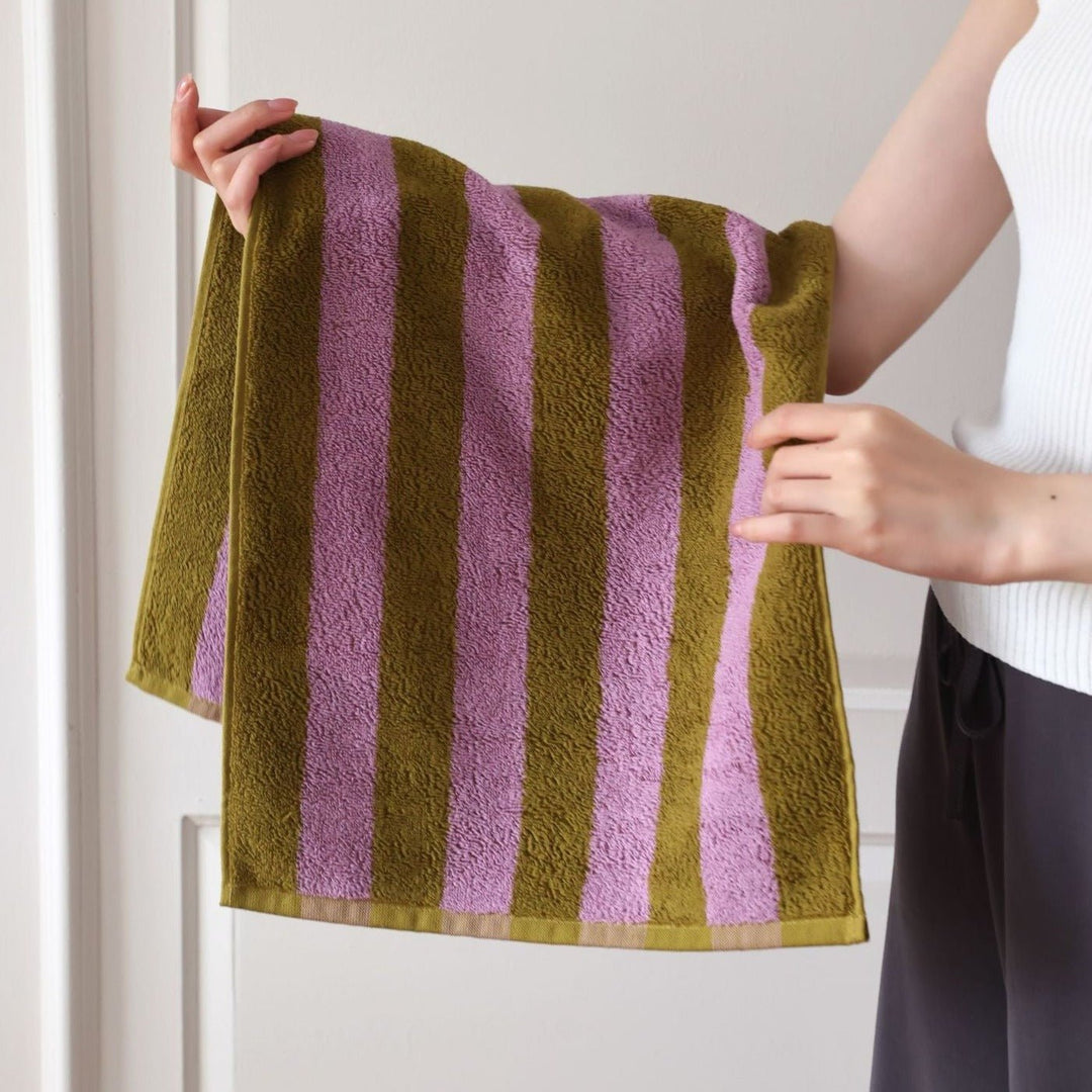 Retro Striped Beach Towel - Towel - Delicors