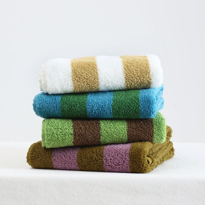 Retro Striped Beach Towel - Towel - Delicors