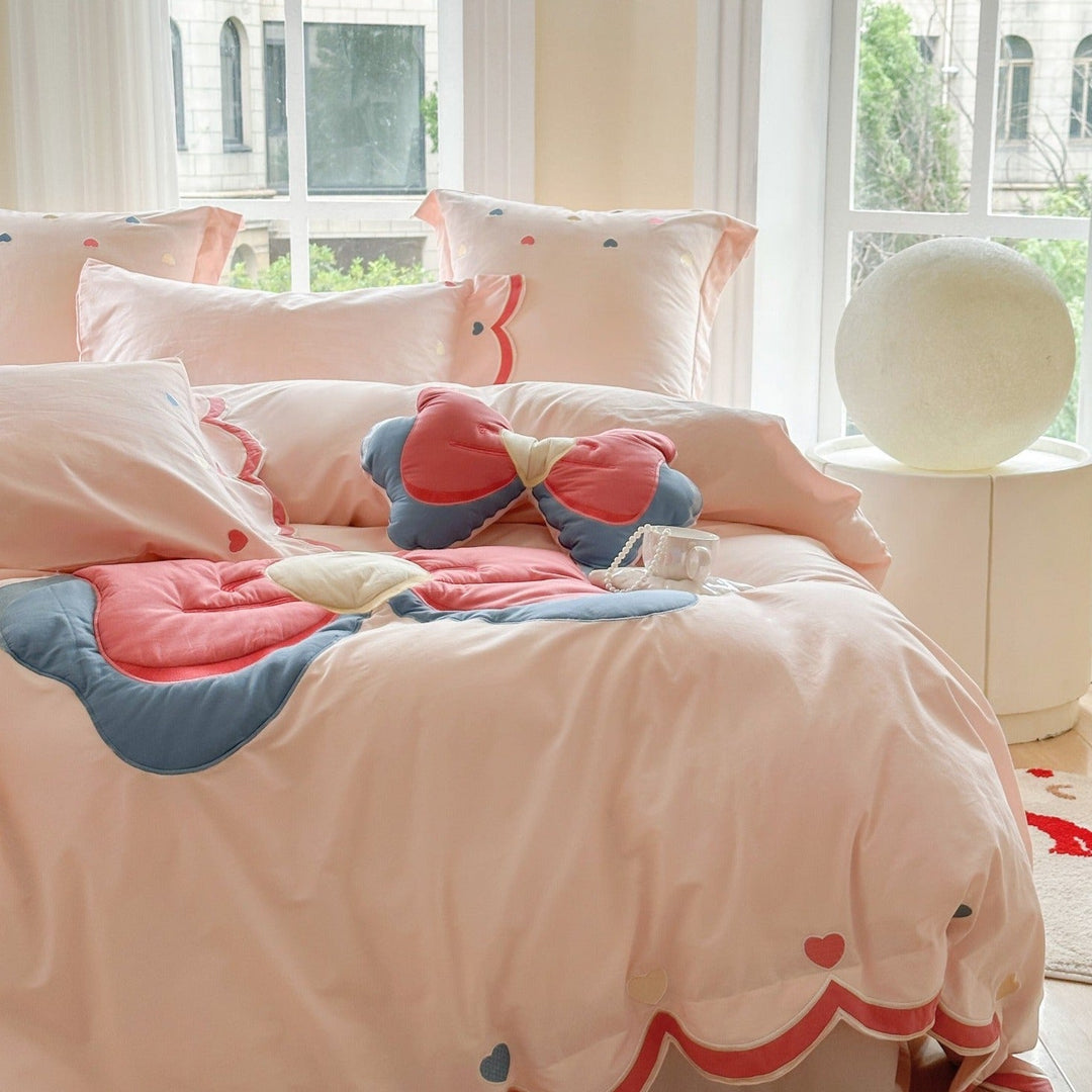 Ribbon Of The Heart Bedding Set - Bedding - Delicors