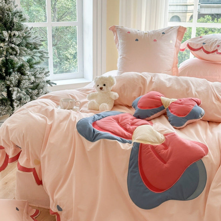 Ribbon Of The Heart Bedding Set - Bedding - Delicors