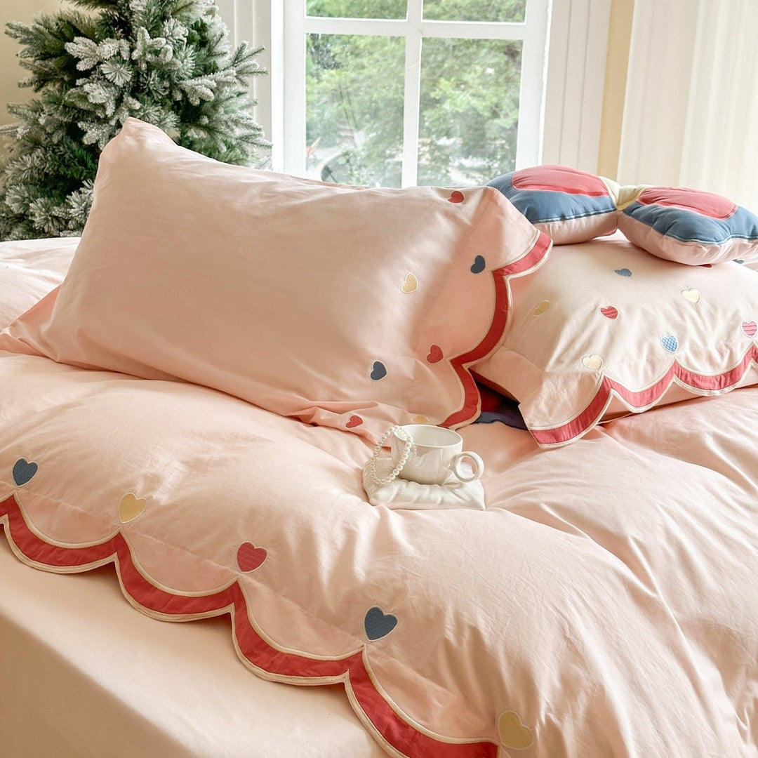 Ribbon Of The Heart Bedding Set - Bedding - Delicors