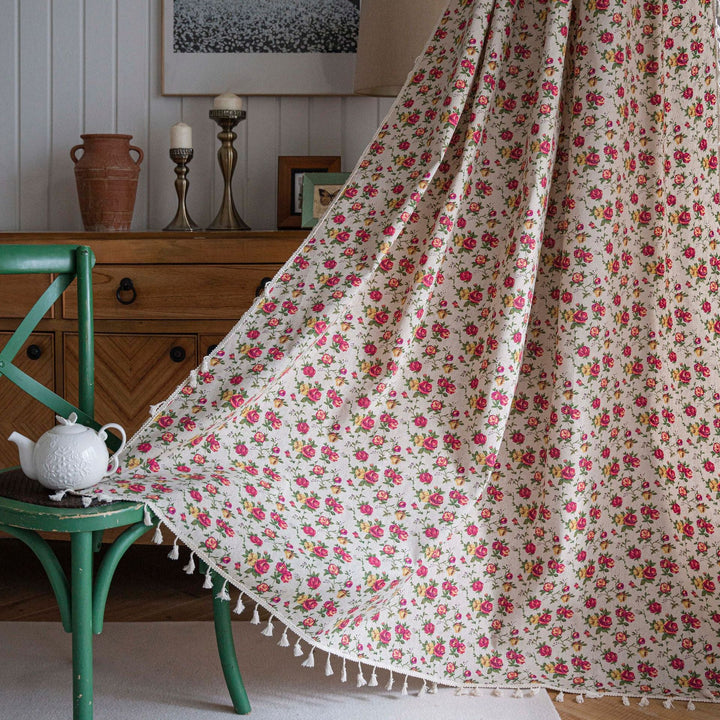 Rose Petal Curtain - Curtain - Delicors