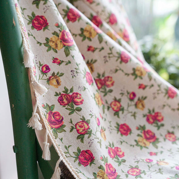 Rose Petal Curtain - Curtain - Delicors