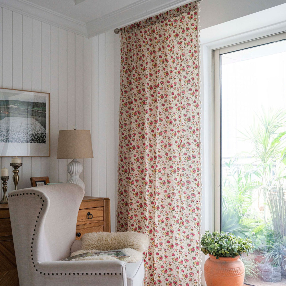 Rose Petal Curtain - Curtain - Delicors