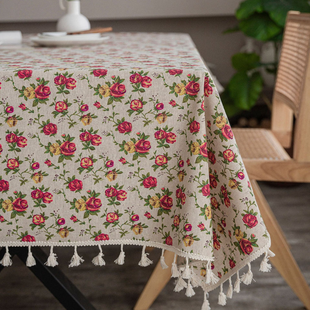 Rose Petal Table Cloth - Table Cloth - Delicors