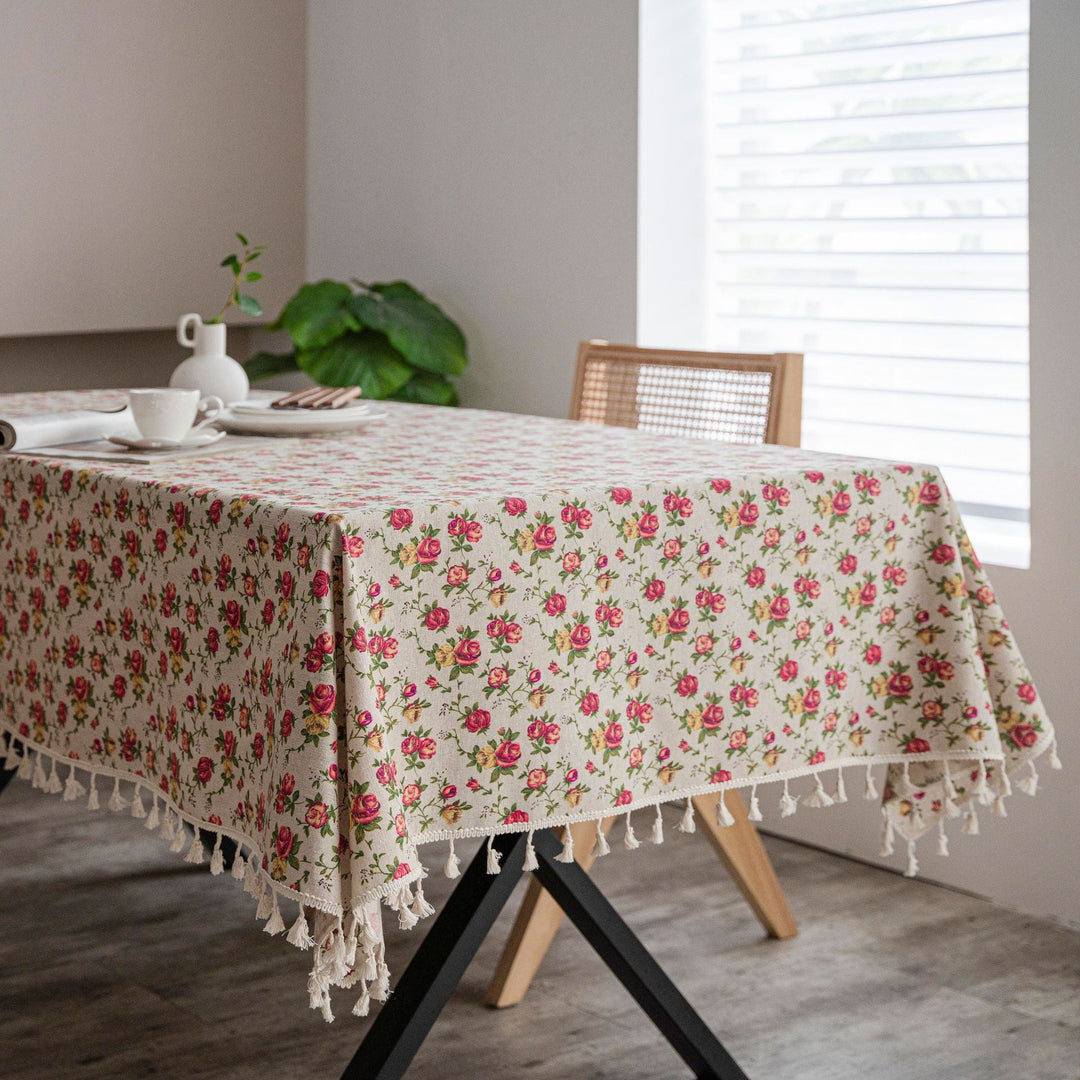 Rose Petal Table Cloth - Table Cloth - Delicors
