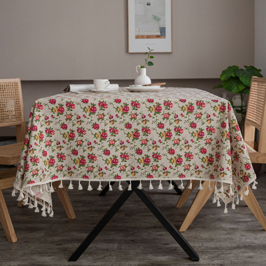 Rose Petal Table Cloth - Table Cloth - Delicors