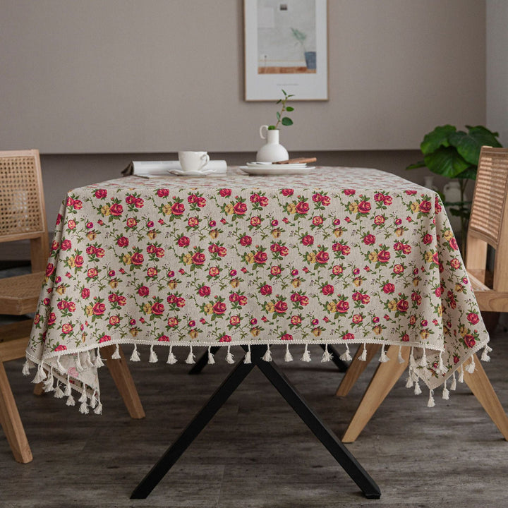 Rose Petal Table Cloth - Table Cloth - Delicors