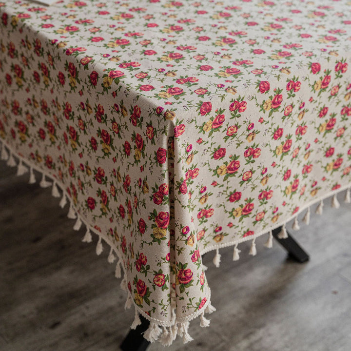 Rose Petal Table Cloth - Table Cloth - Delicors