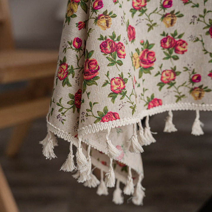 Rose Petal Table Cloth - Table Cloth - Delicors