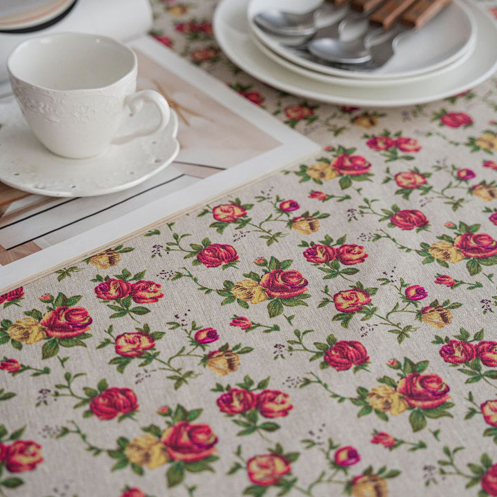 Rose Petal Table Cloth - Table Cloth - Delicors