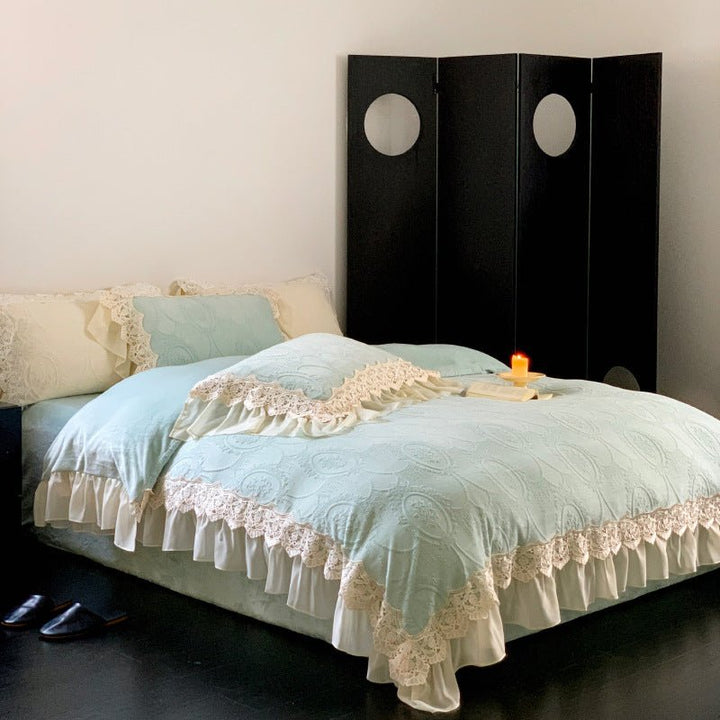 Royal Lace Duvet Cover Set -Bedding- Delicors