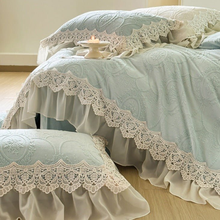 Royal Lace Duvet Cover Set -Bedding- Delicors