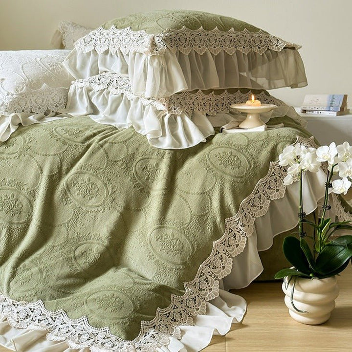 Royal Lace Duvet Cover Set -Bedding- Delicors