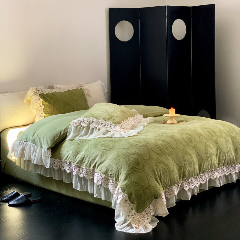 Royal Lace Duvet Cover Set -Bedding- Delicors
