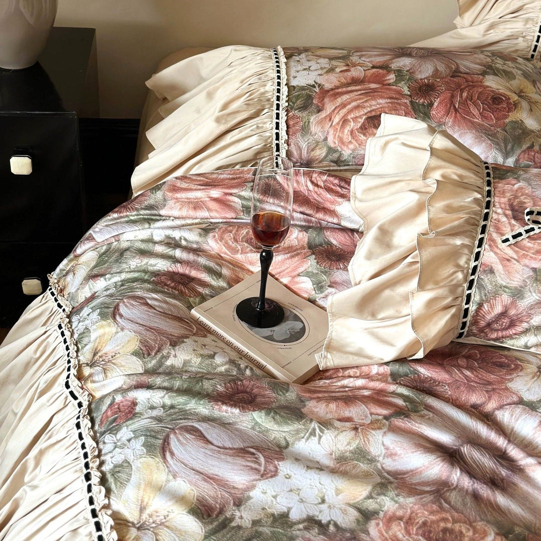 Royal Palace Ruffle Bedding Set - Bedding - Delicors
