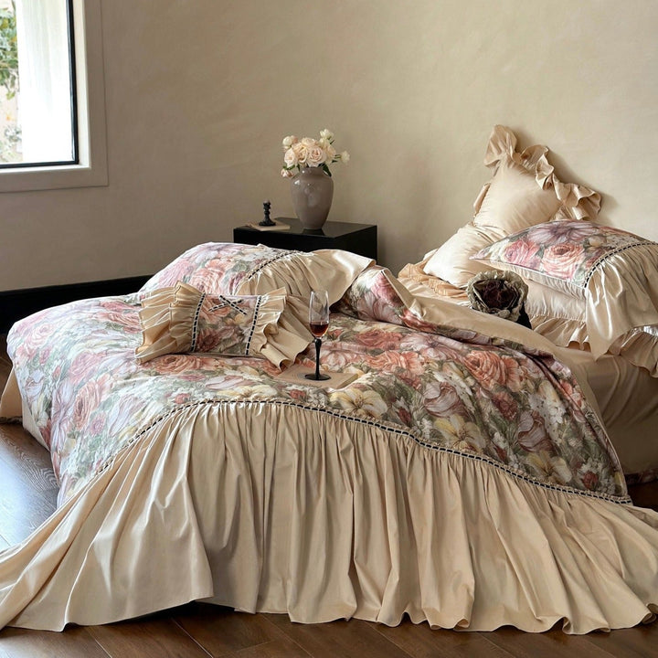 Royal Palace Ruffle Bedding Set - Bedding - Delicors
