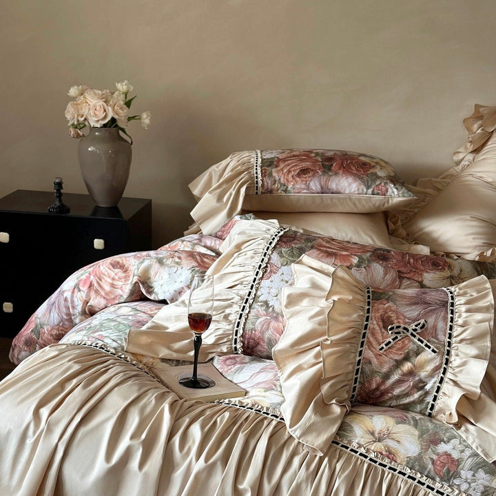 Royal Palace Ruffle Bedding Set - Bedding - Delicors