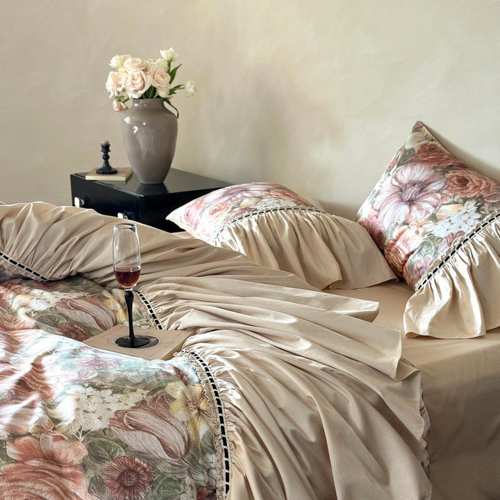 Royal Palace Ruffle Bedding Set - Bedding - Delicors