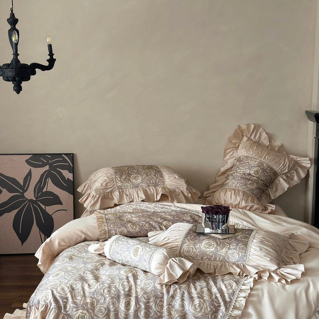 Royal Palace Ruffle Bedding Set - Bedding - Delicors