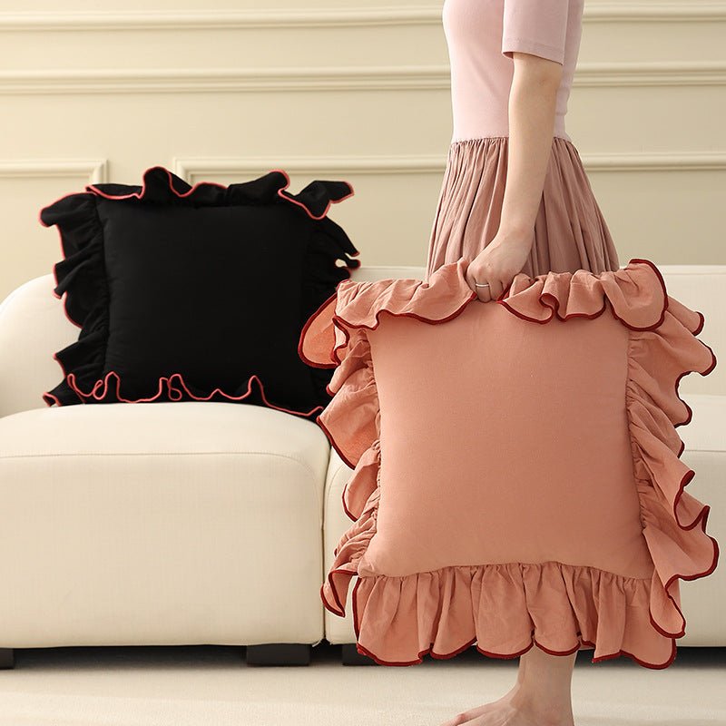 Royal Ruffle Cushion - Cushion - Delicors
