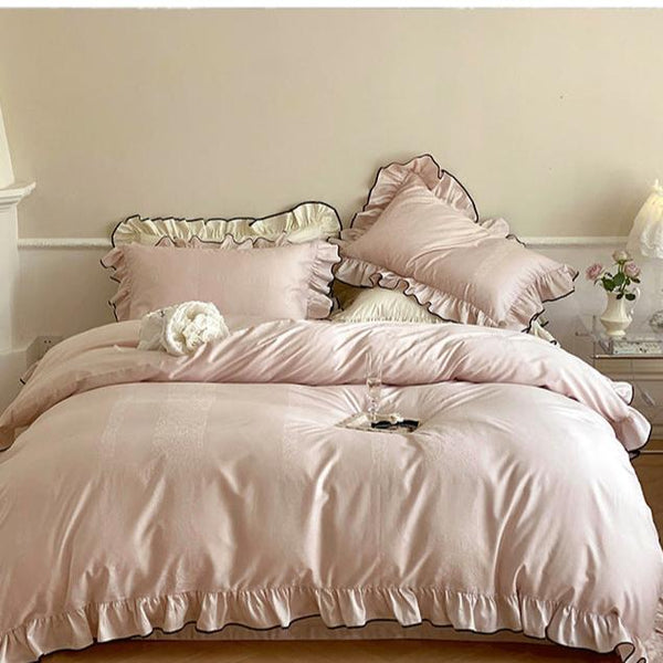 Royal Scalloped Bedding Set - Bedding - Delicors