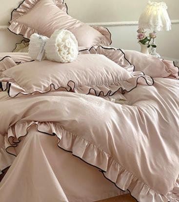 Royal Scalloped Bedding Set - Bedding - Delicors