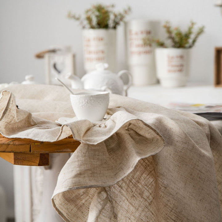 Rustic Parisian Table Cloth Collection - Table Cloth - Delicors