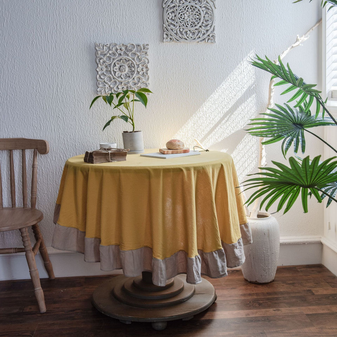 Rustic Parisian Table Cloth Collection - Table Cloth - Delicors
