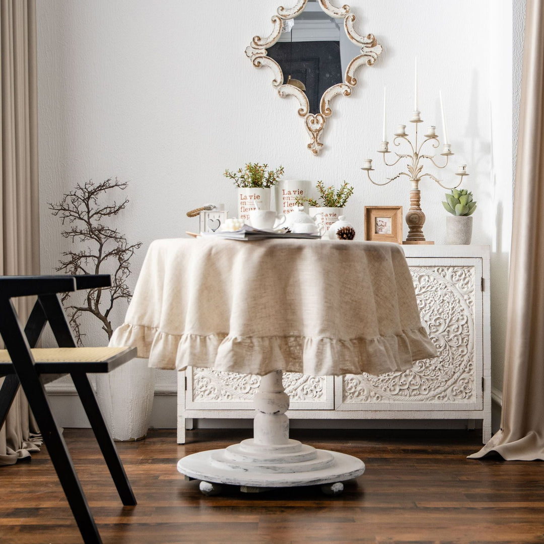 Rustic Parisian Table Cloth Collection - Table Cloth - Delicors
