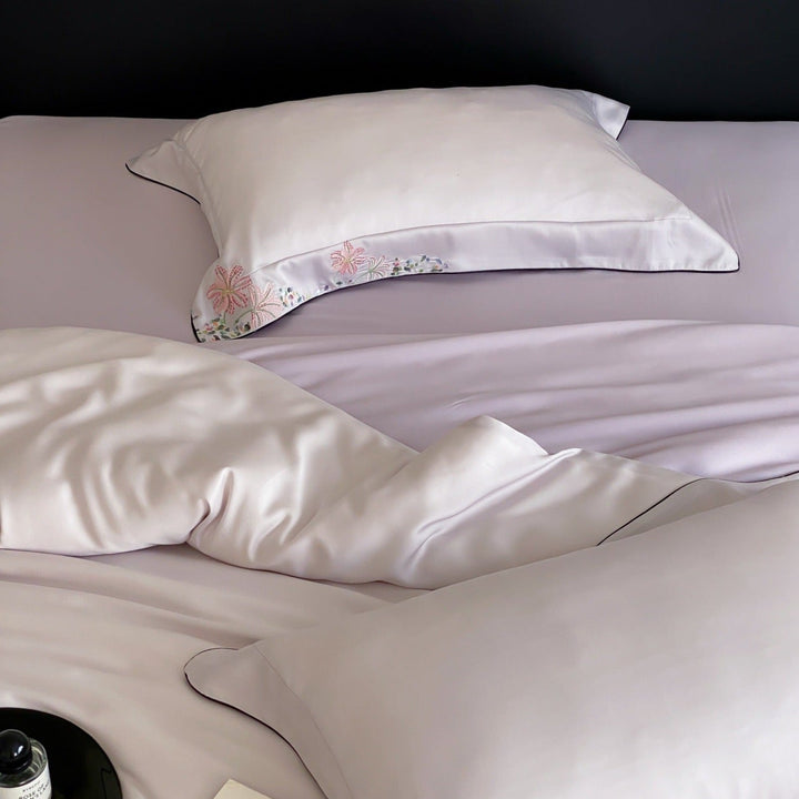 Silk Lily Bedding Set - Bedding - Delicors