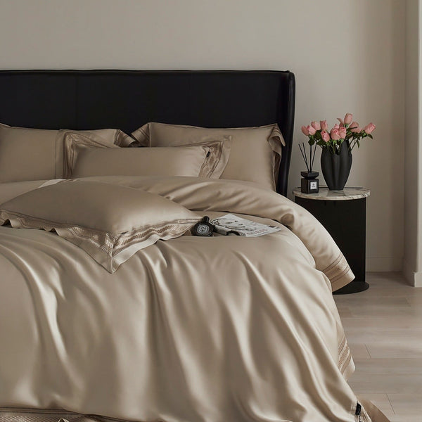 Silky Sanctuary Bedding Set - Bedding - Delicors