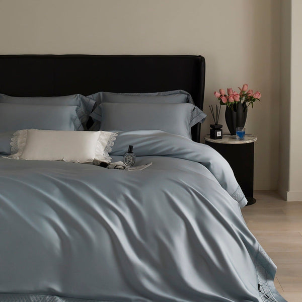 Silky Sanctuary Bedding Set - Bedding - Delicors