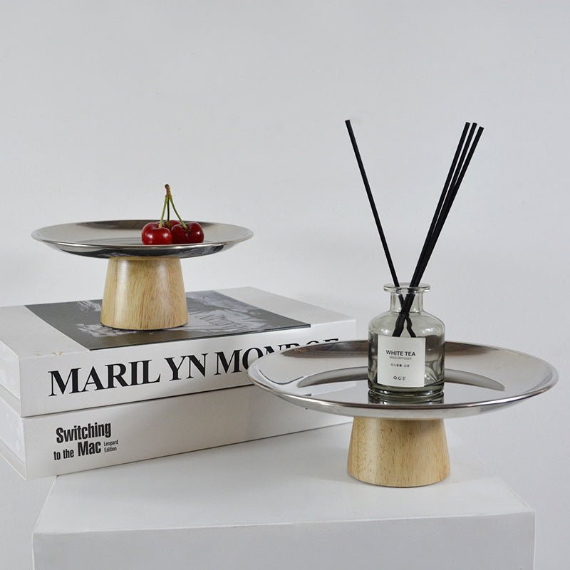 Steel Round Storage Tray Collection - Tray - Delicors