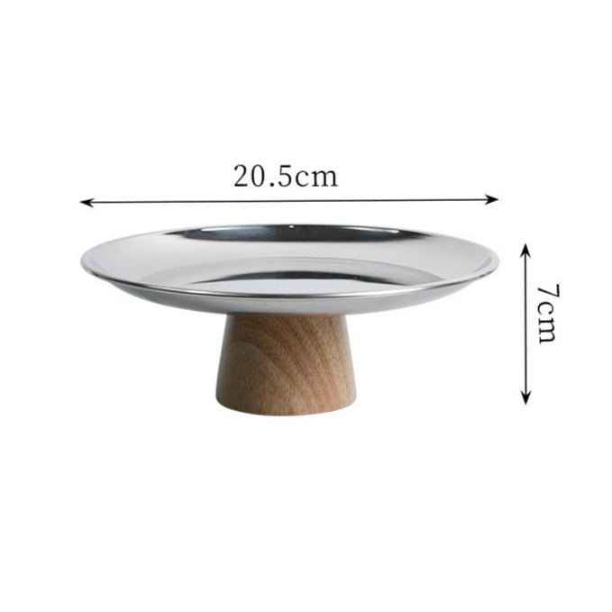 Steel Round Storage Tray Collection - Tray - Delicors