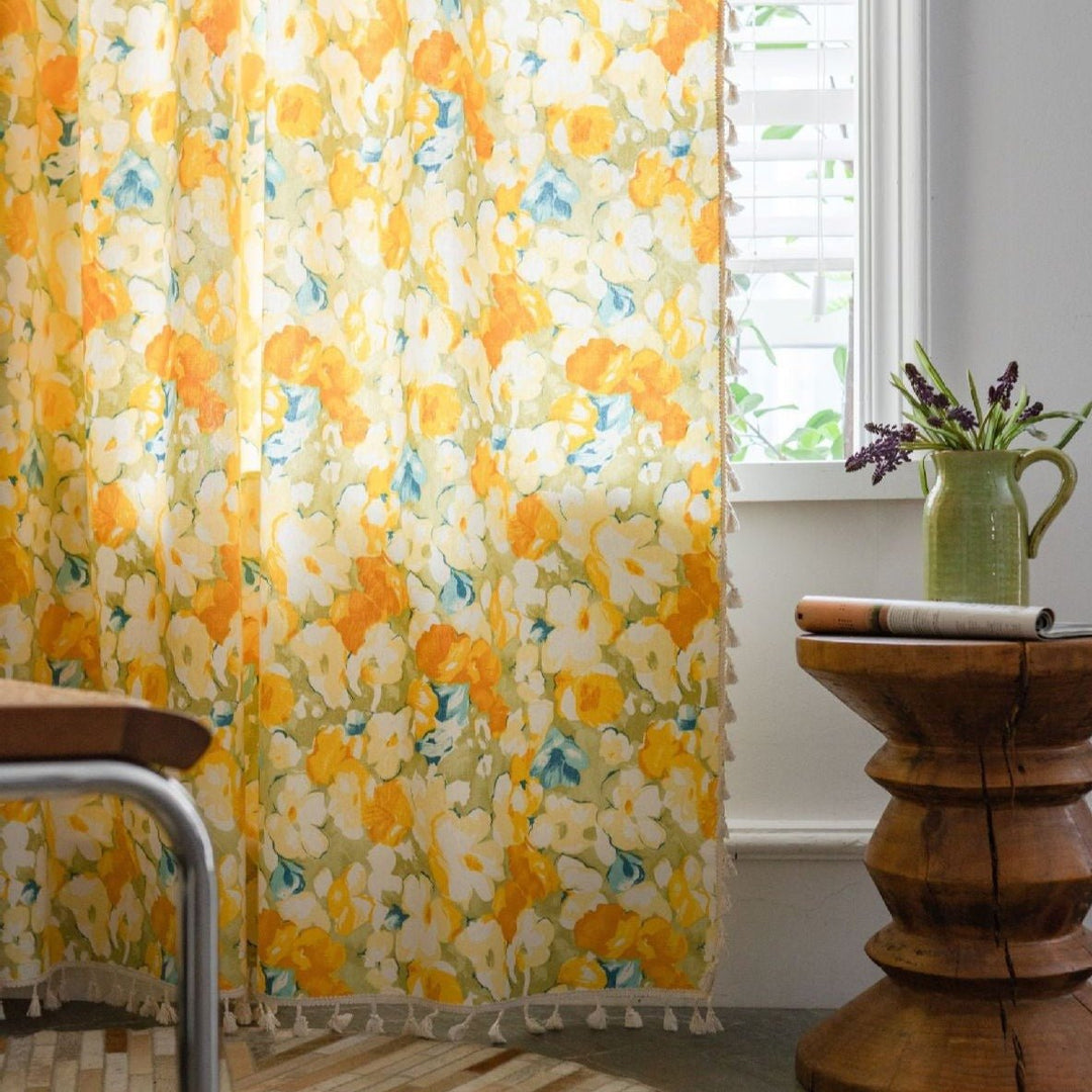 Sunny Garden Curtain - Curtain - Delicors